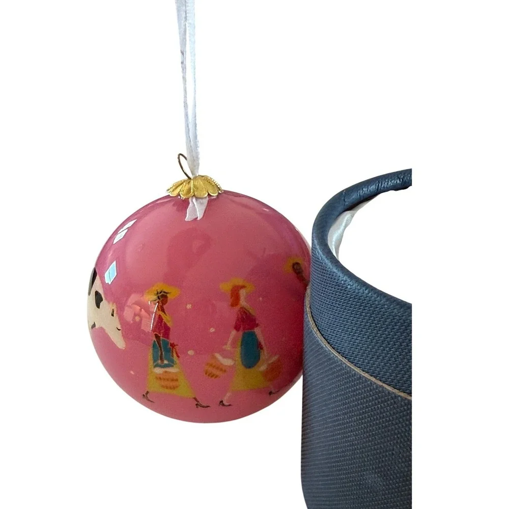 Dillard's‎ Christmas Ornament The 12 Days of Christmas Series 8 Maids a Milking